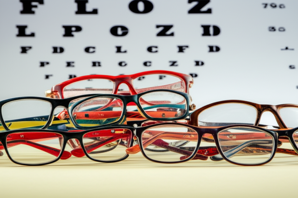 Gently Used Eyeglasses for Donation